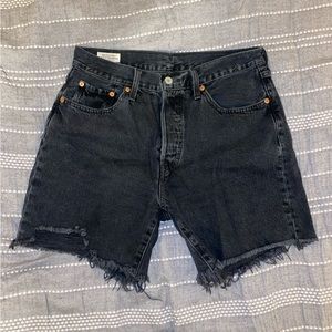 Levi's Women's Premium 501 Mid Thigh Short